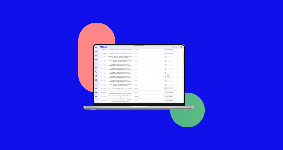 Módulo OFX: mais controle e agilidade na conciliação bancária da sua clínica